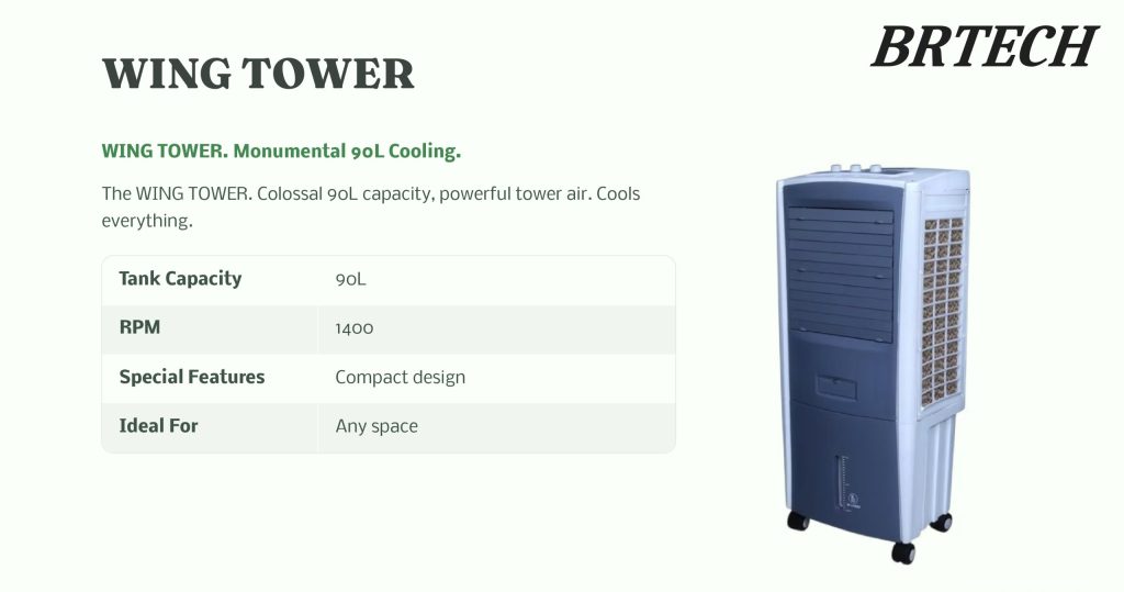 BRTECH WING TOWER COOLER