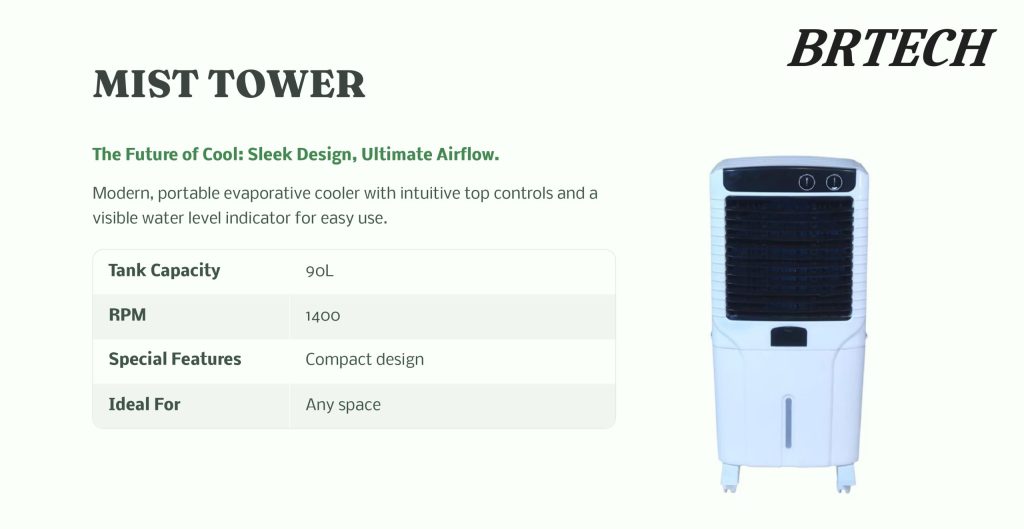BRTECH MIST TOWER COOLER