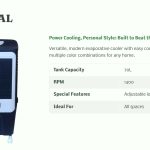 BRTECH SHEETAL COOLER